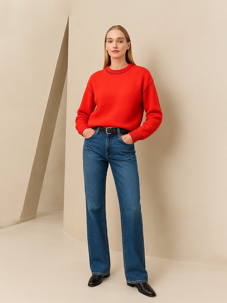 Red Pullover