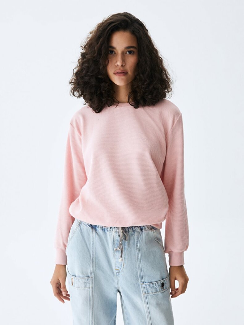 Lila Sweatshırt