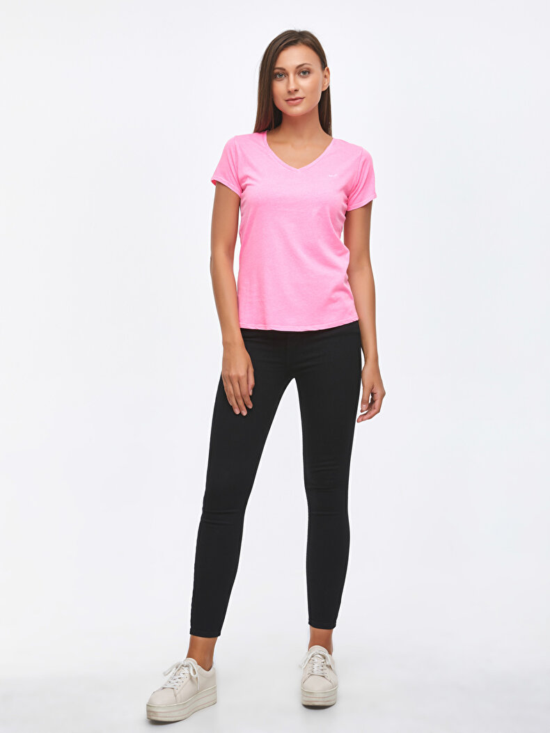 Roze T-shi̇rt