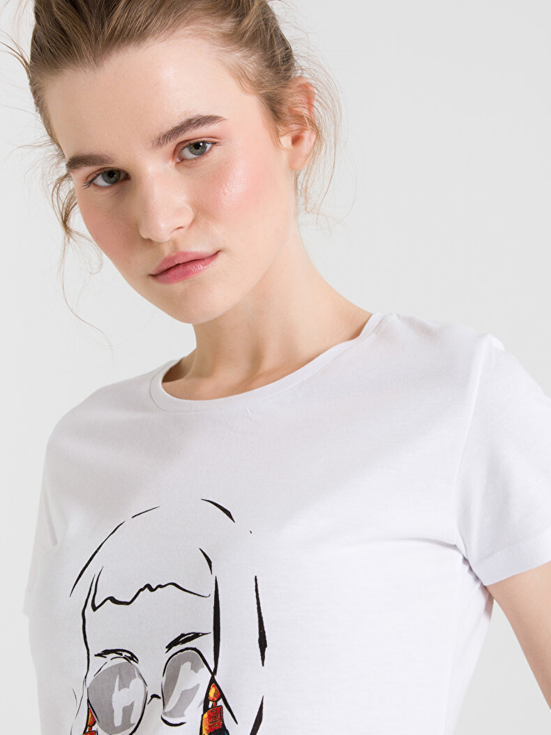 Weiss T-shirt