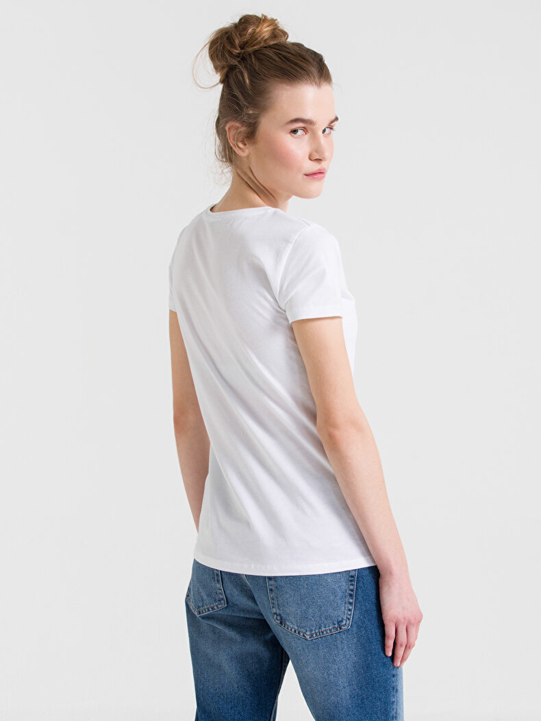 Weiss T-shirt