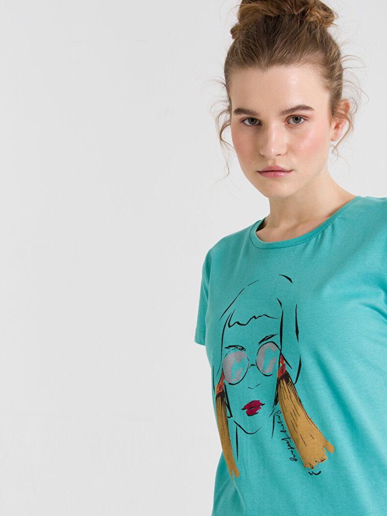Blue T-shirt
