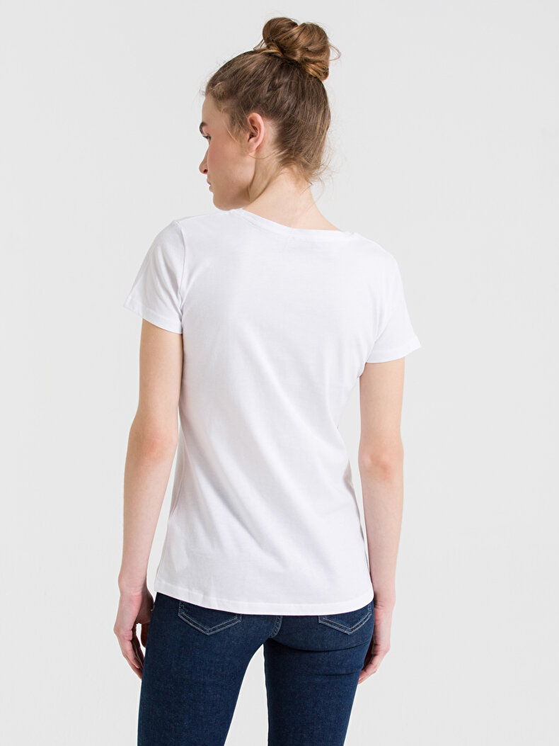 Ltb Logo Crew Neck White