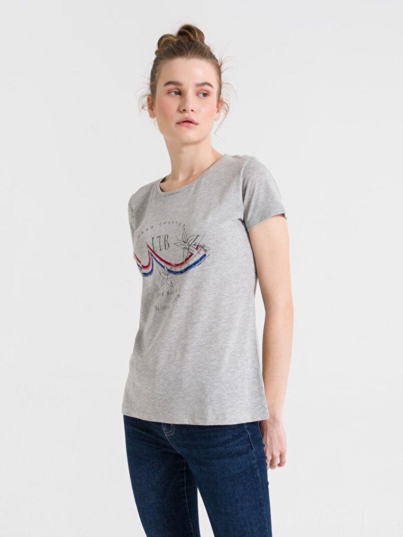 Ltb Logo Crew Neck Grey