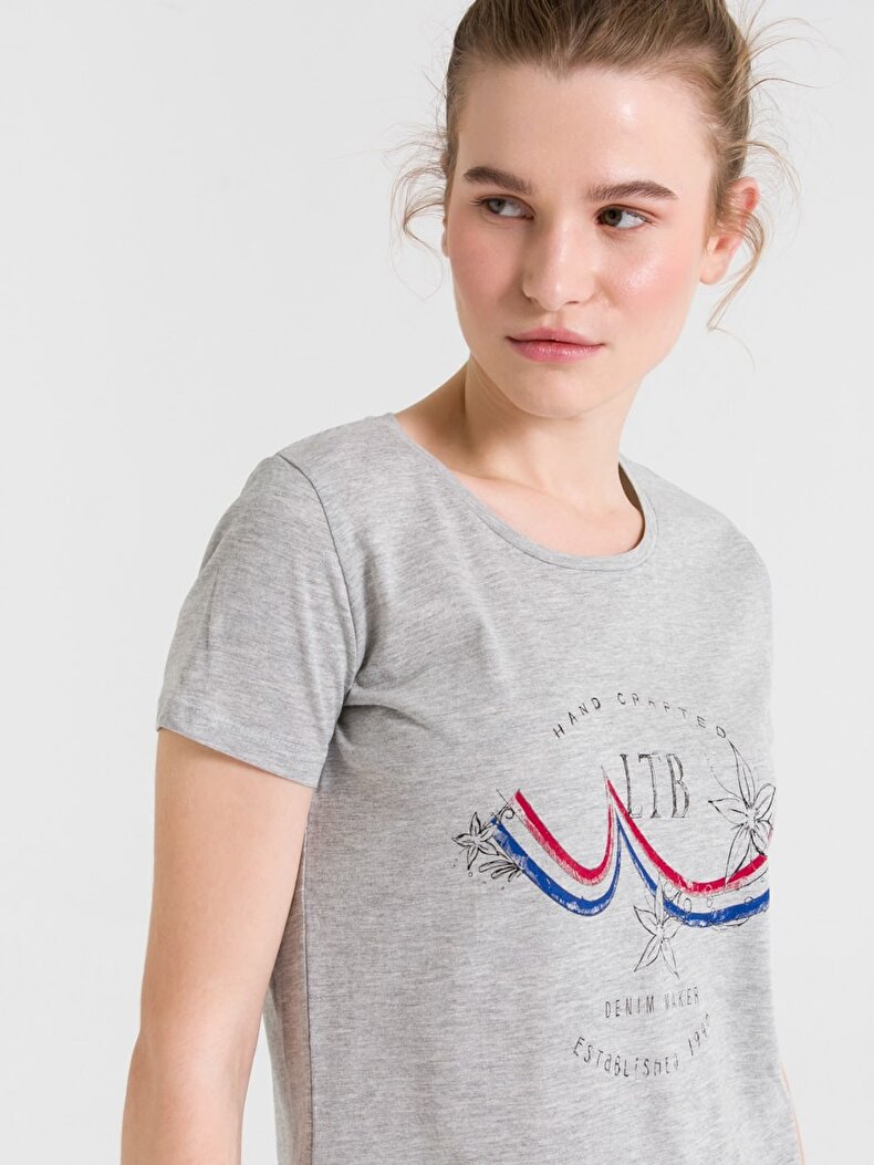 Ltb Logo Crew Neck Grey