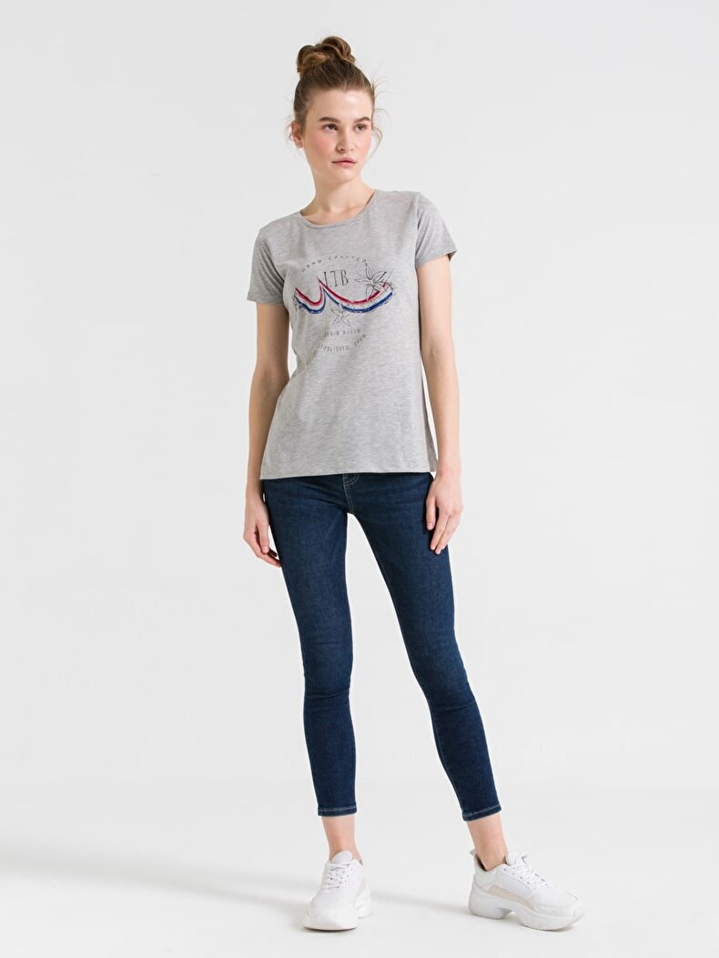 Ltb Logo Crew Neck Grey