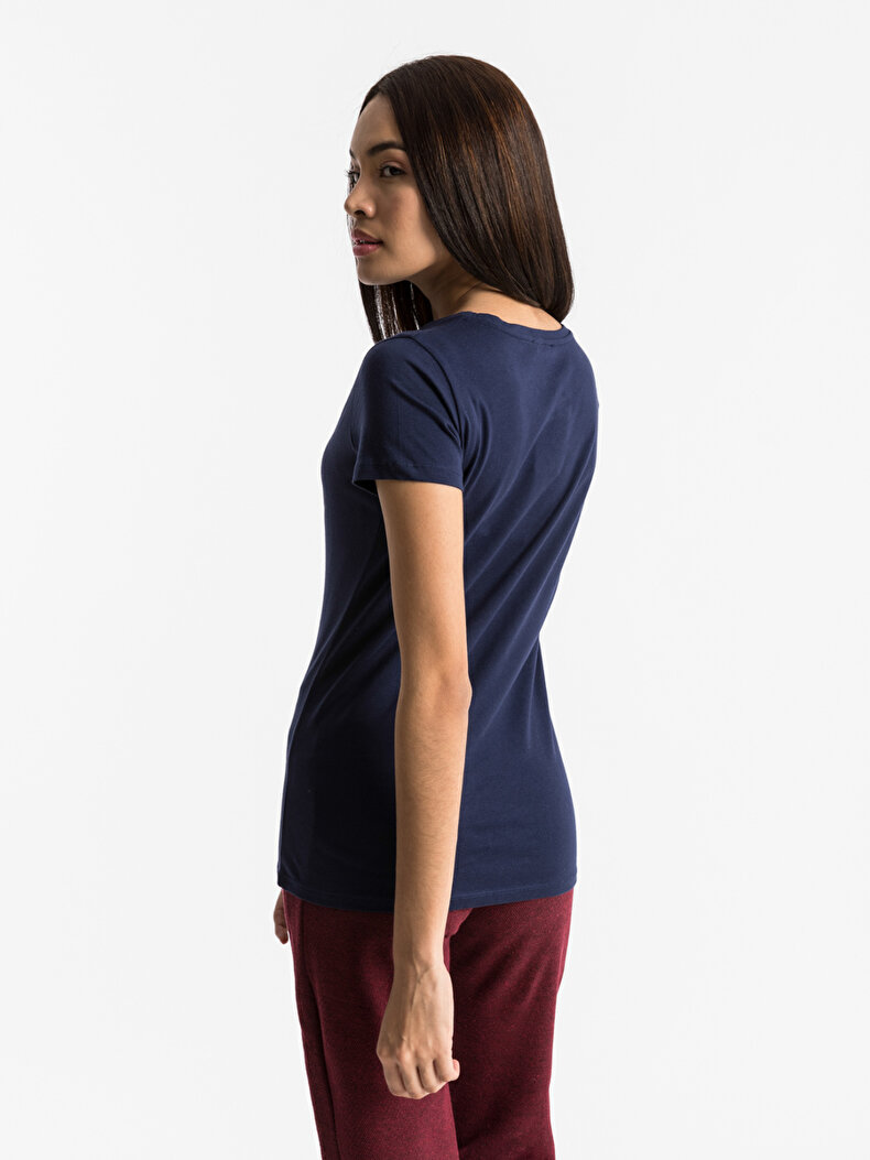 Ltb Logo Crew Neck Navy