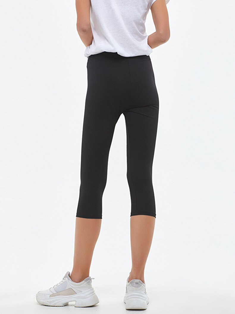 Midi Zwart Legging