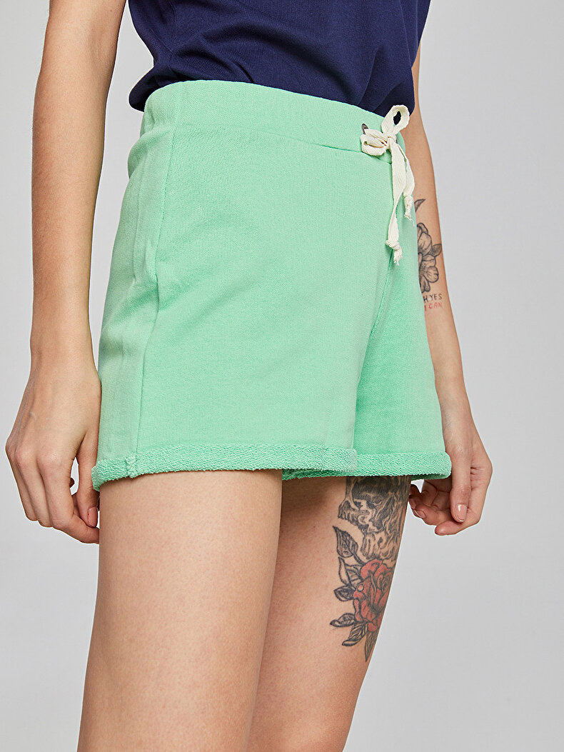 Mini Green Shorts