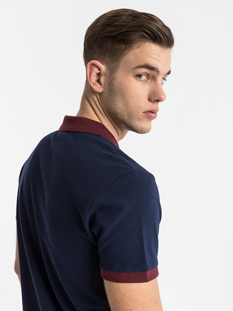 Polo Dunkelblau T-shirt