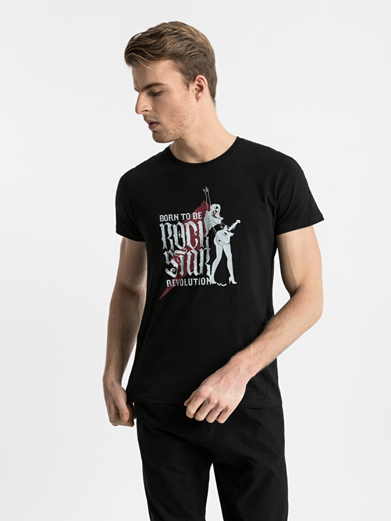 Schwarz T-shirt