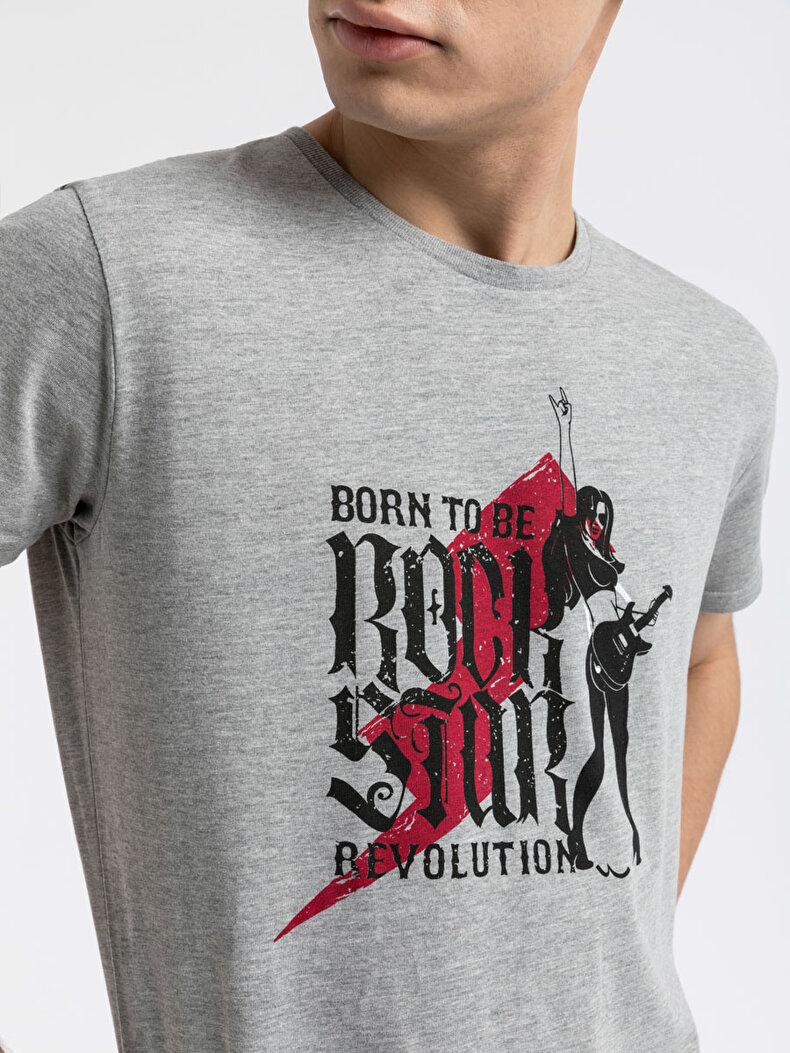Grau T-shirt