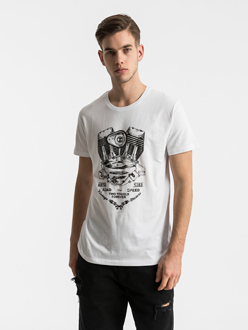 Weiss T-shirt