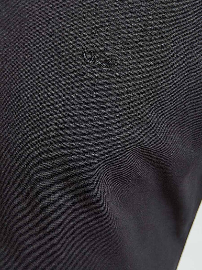 Kısa Kollu Siyah Gömlek
