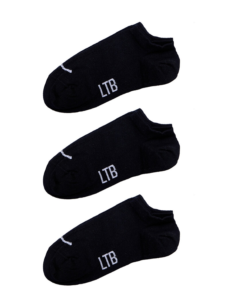 3'lü Paket Siyah Çorap