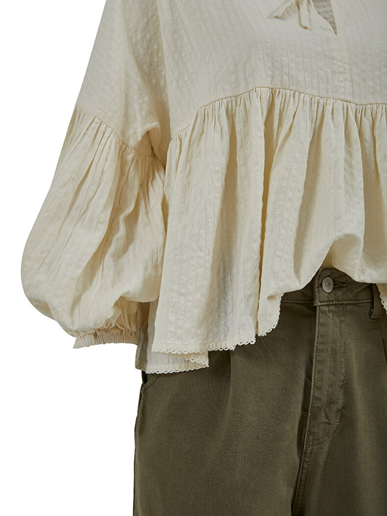 Weiss Bluse