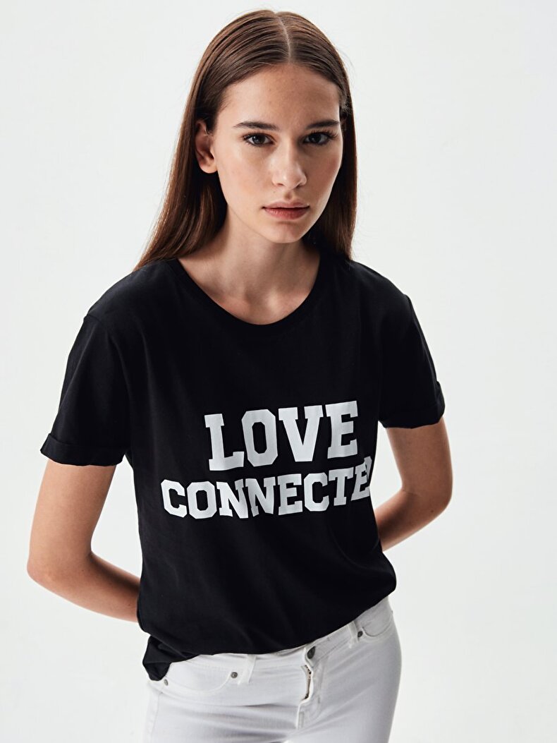 Schwarz T-shirt