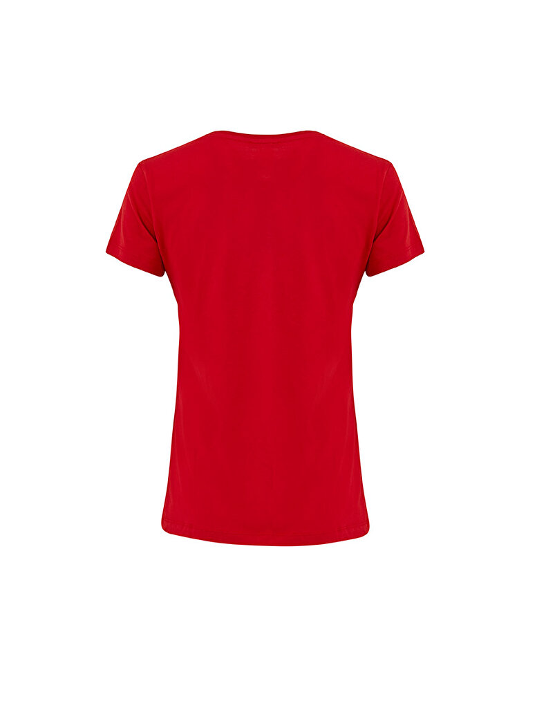 Shiny Ltb Logo Red T-shirt