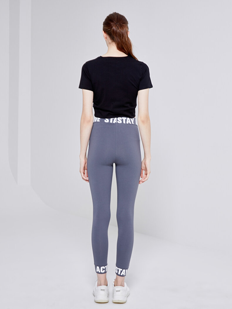 Antraciet Legging