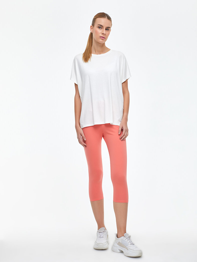 Midi Oranje Legging