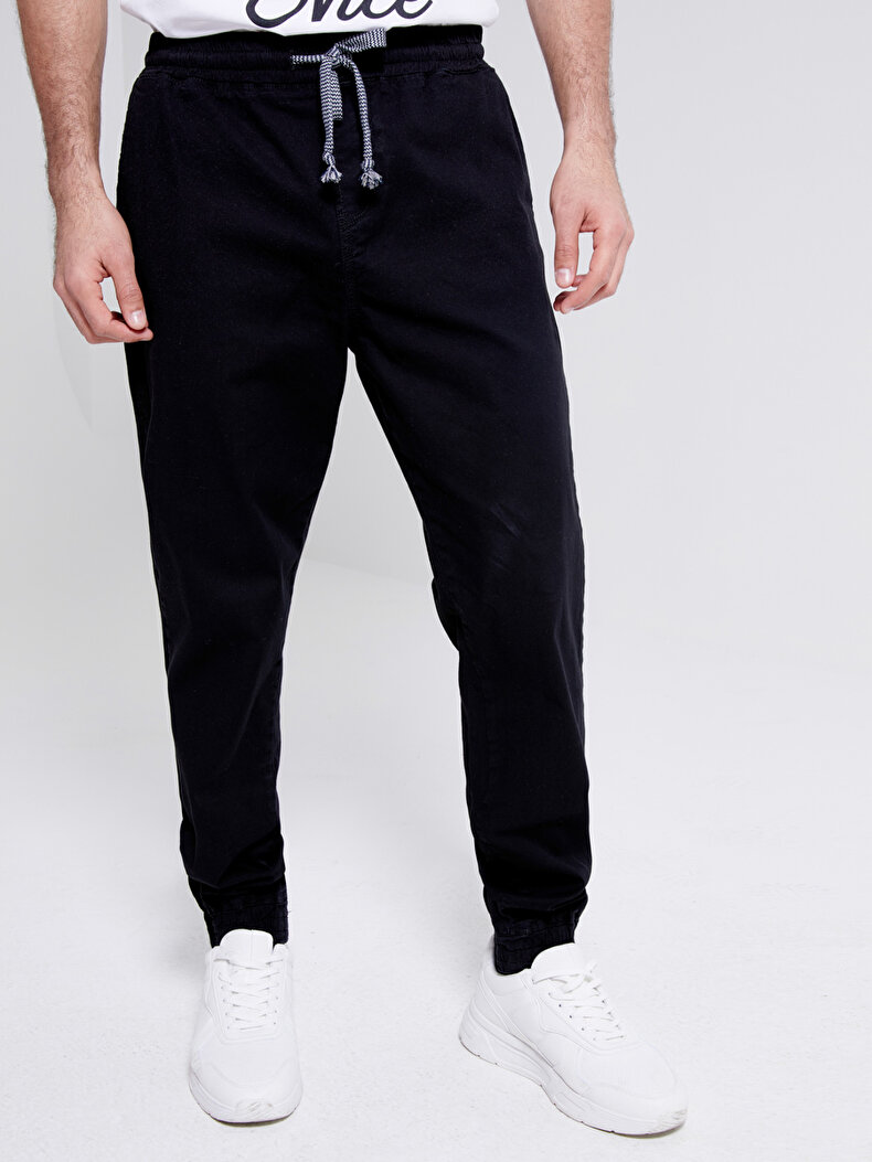 Tracksuit Schwarz Hosen