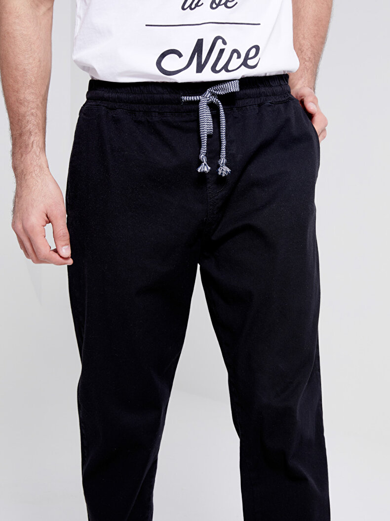 Tracksuit Schwarz Hosen