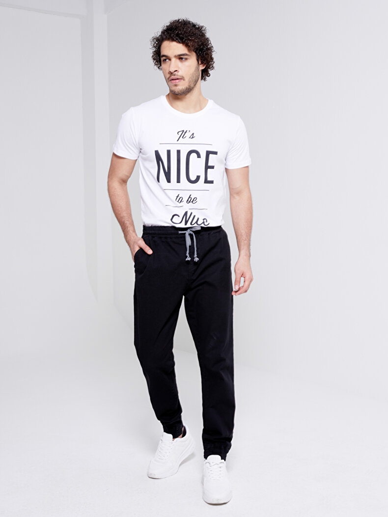 Tracksuit Schwarz Hosen