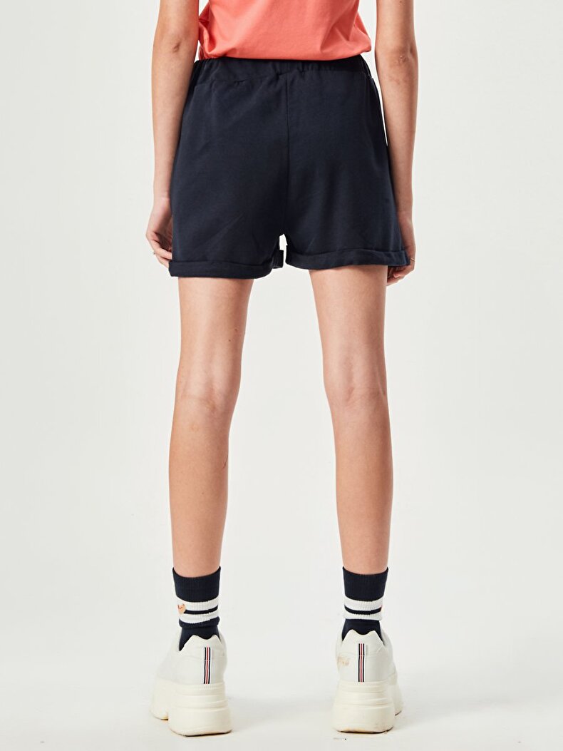 Dunkelblau Shorts