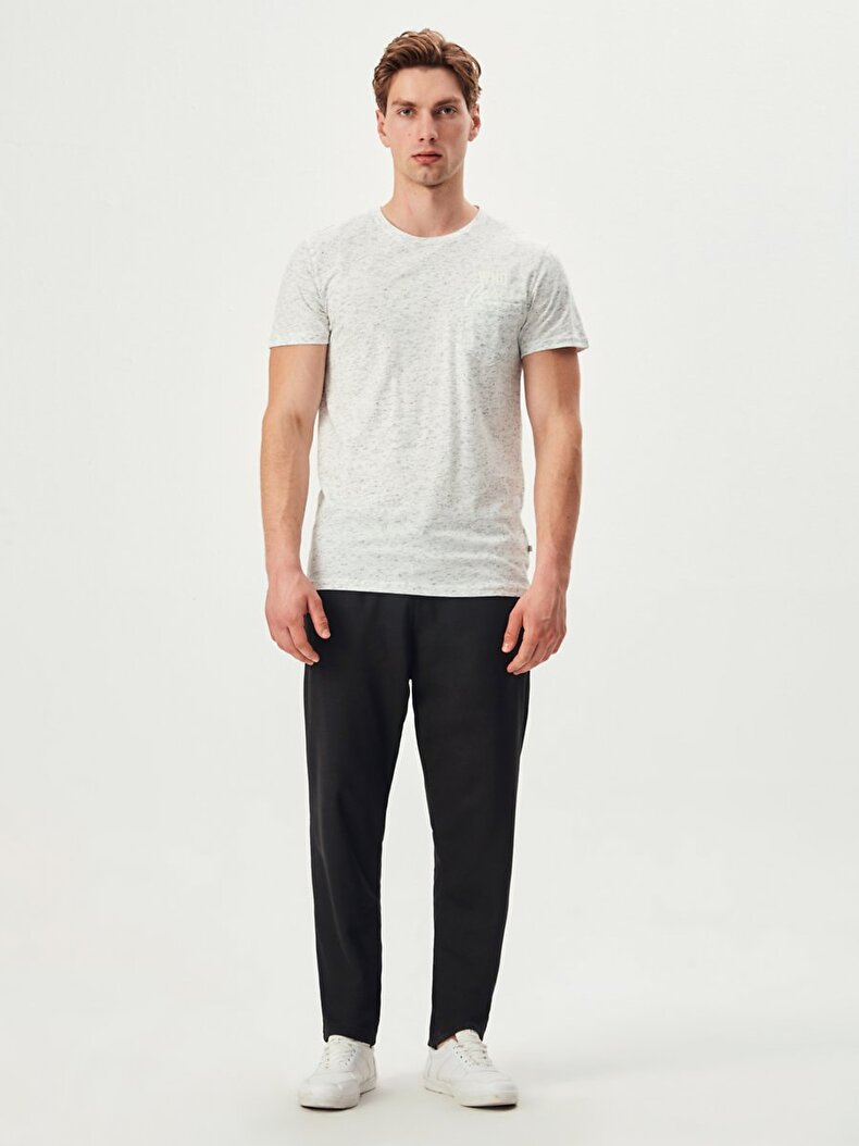 Knitted Crew Neck T-shirt