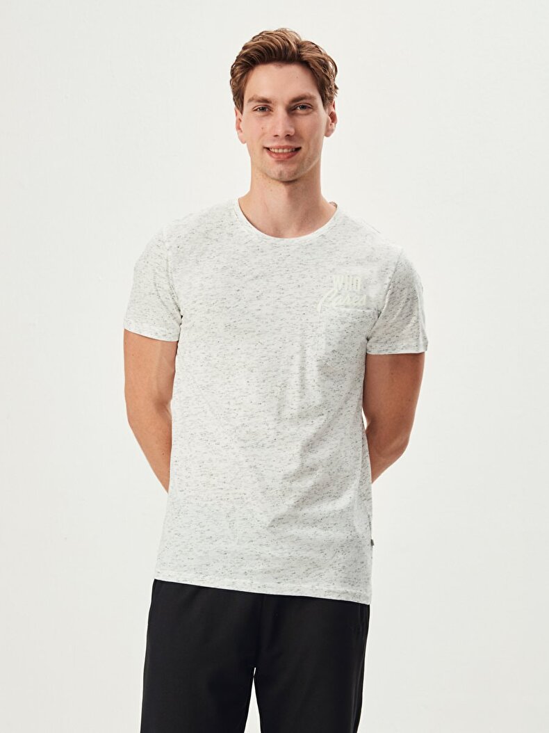 Knitted Crew Neck T-shirt