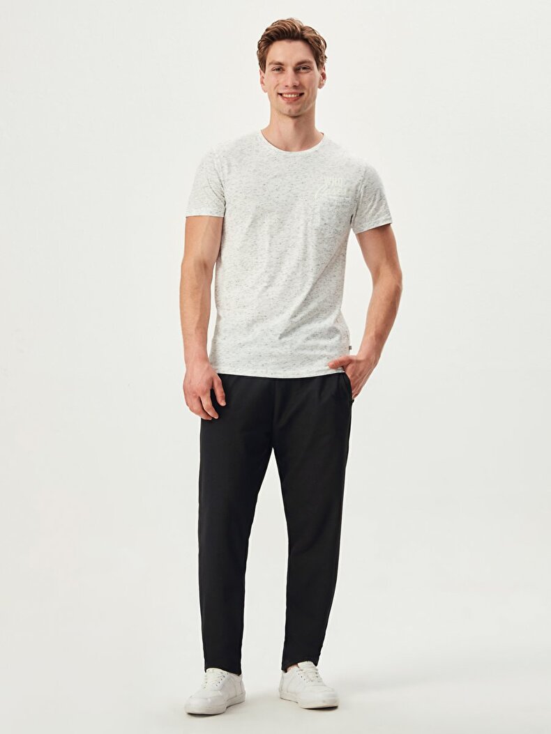 Knitted Crew Neck T-shirt