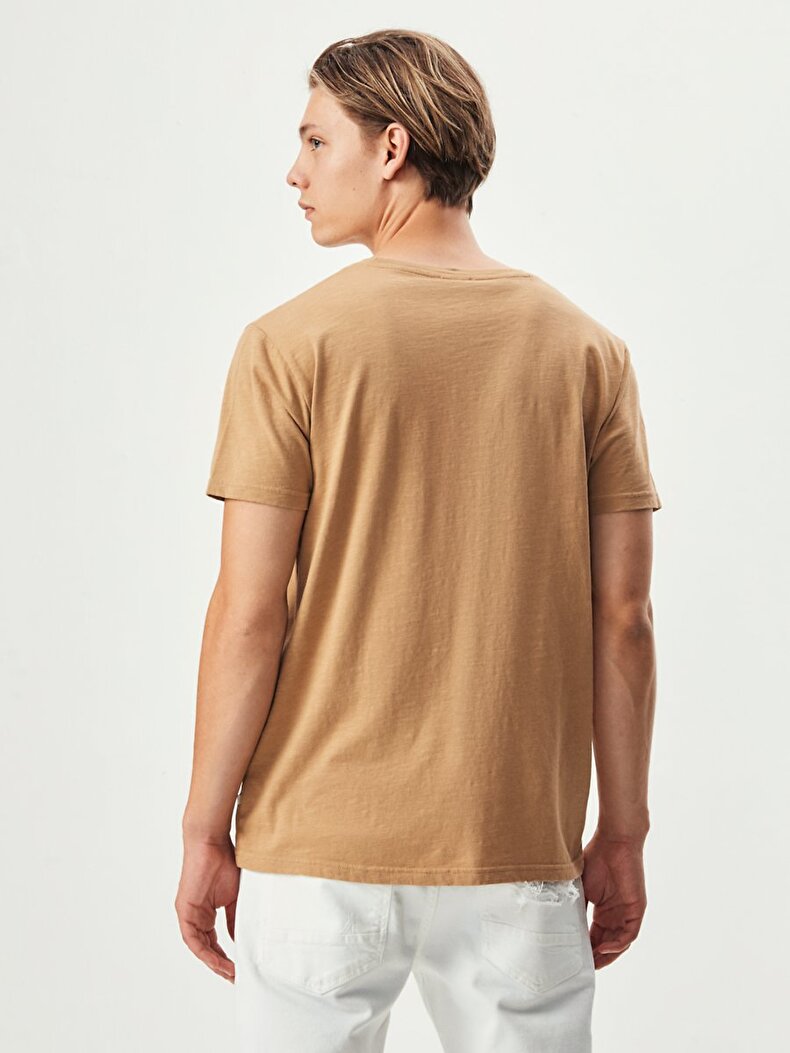 Crew Neck Brown