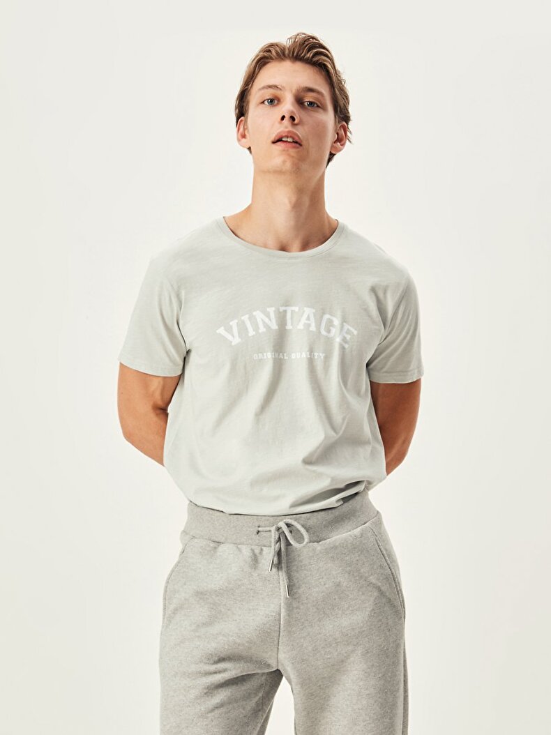Crew Neck Grey