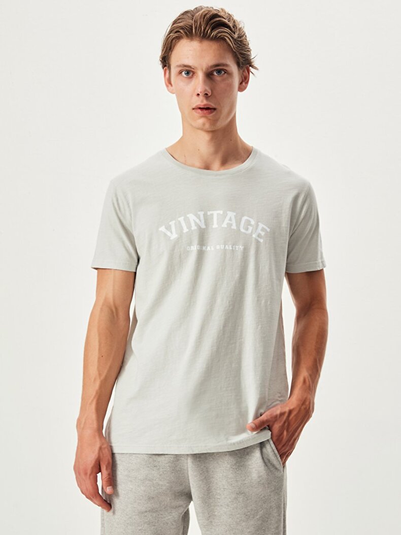 Crew Neck Grey