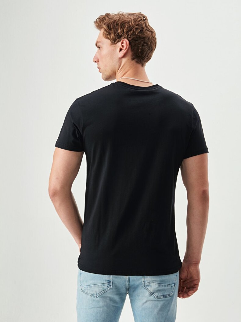 Shiny Ltb Logo Black T-shirt