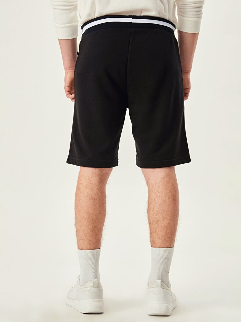 Striped Short Zwart Shorts