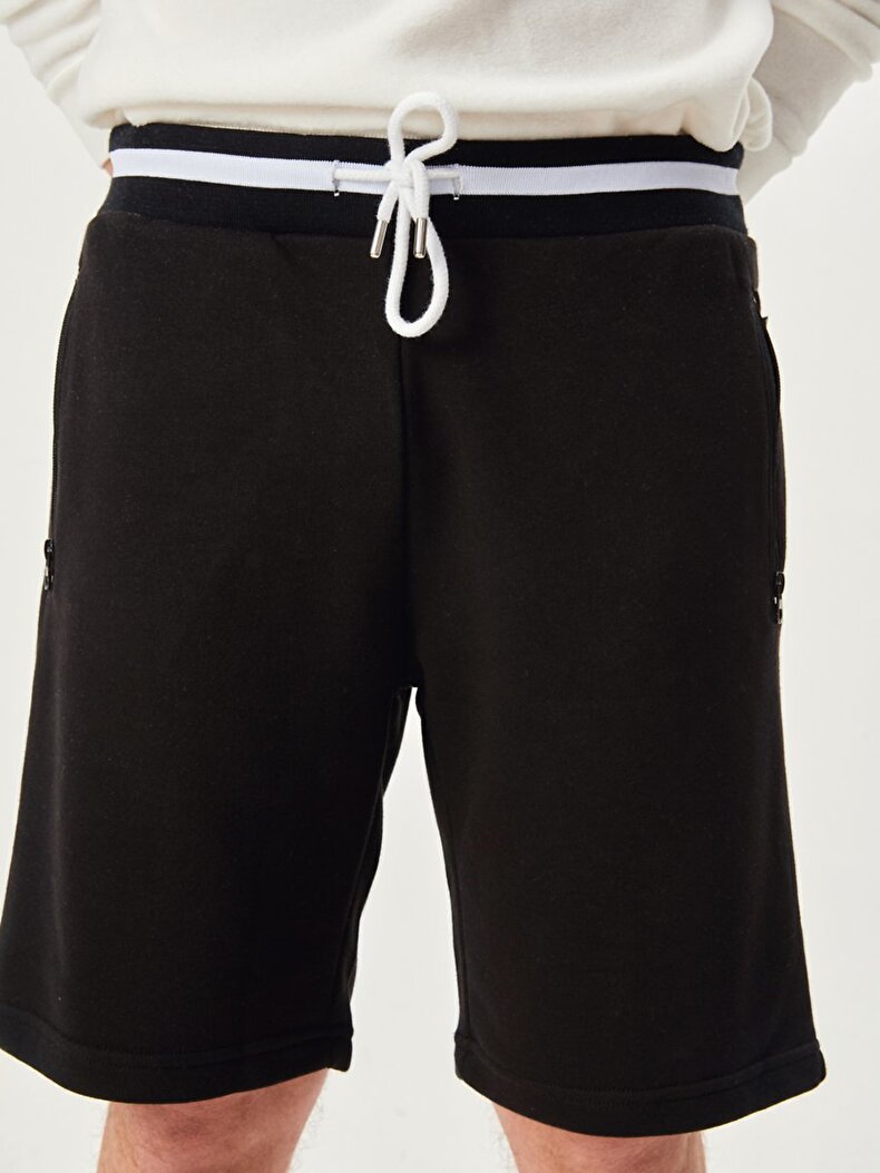 Striped Short Zwart Shorts