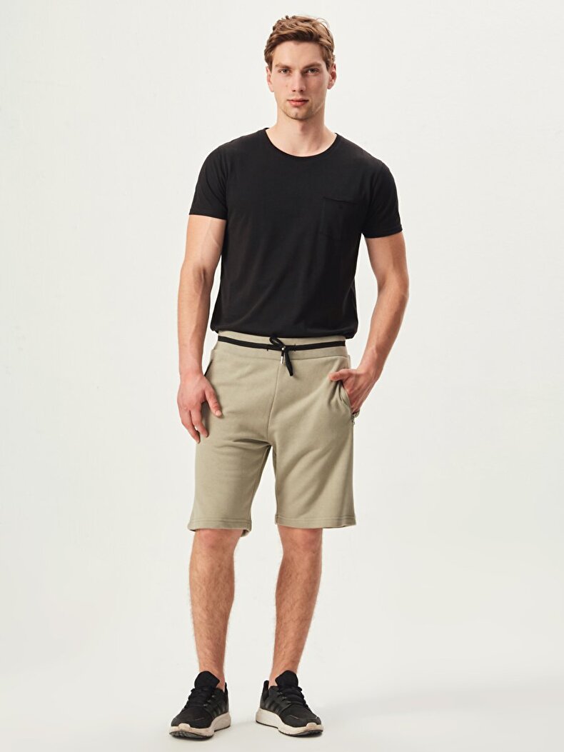Striped Short Groen Shorts