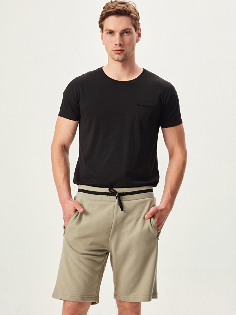 Striped Short Groen Shorts