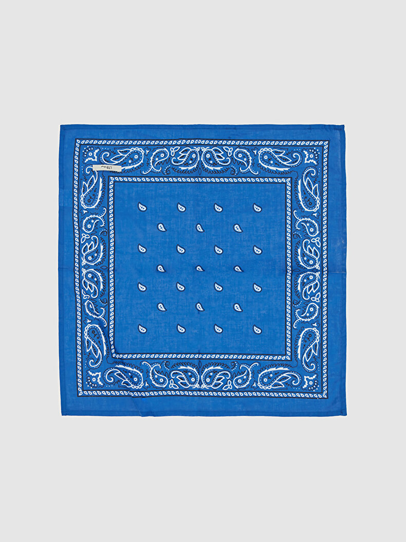 Pattern Blue Bandana
