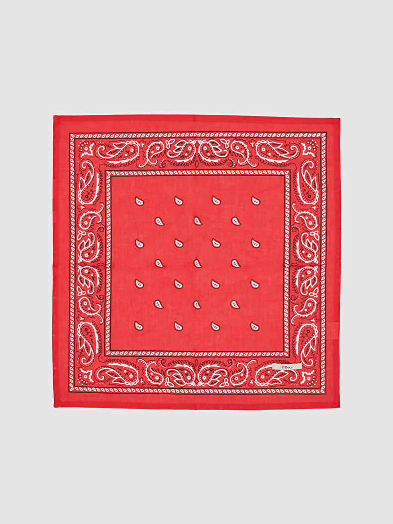 Pattern Red Bandana