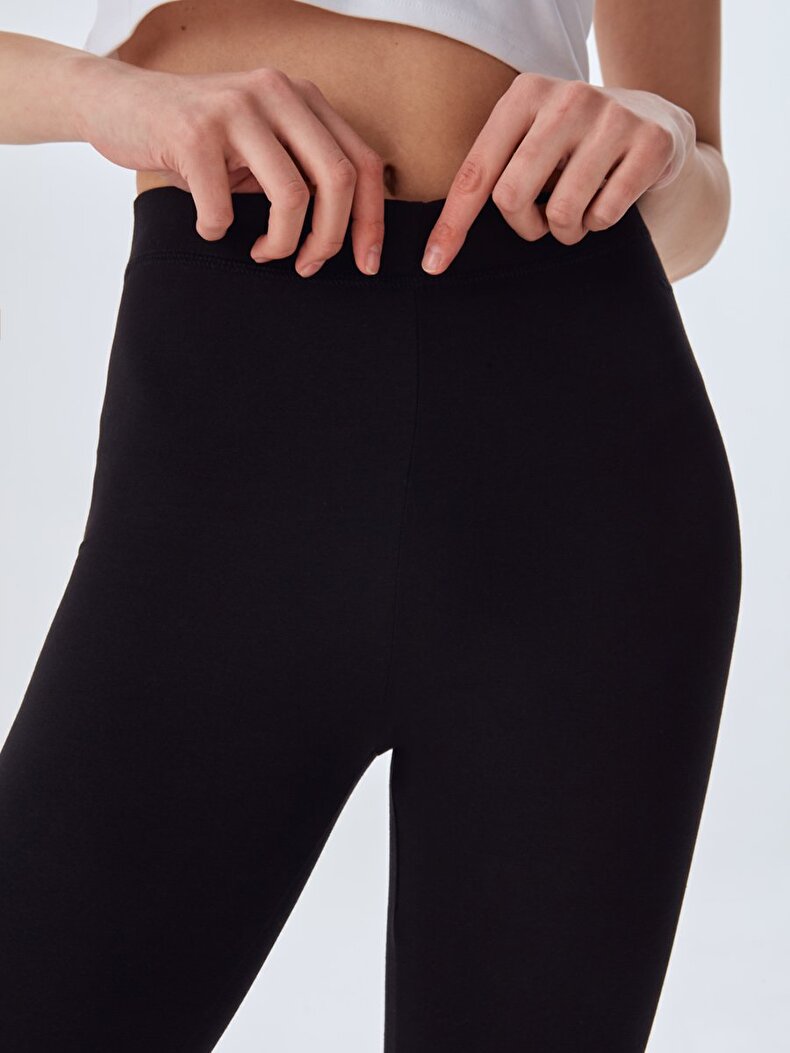 Long Zwart Legging