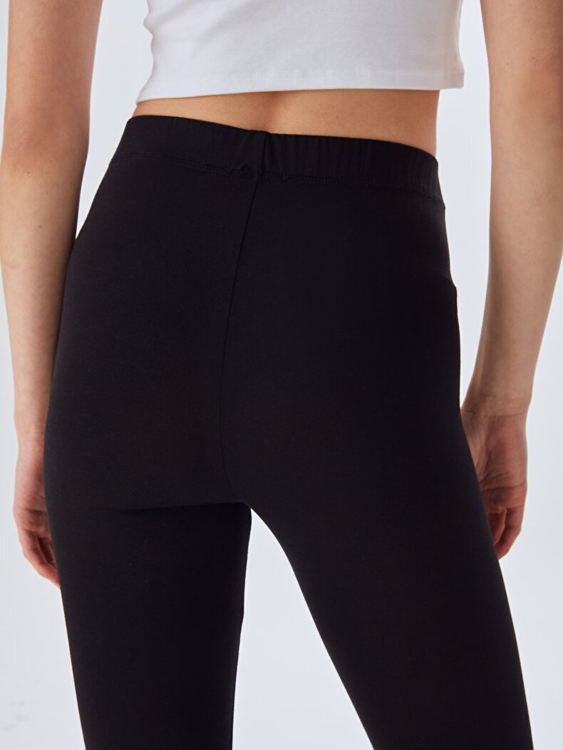 Long Zwart Legging