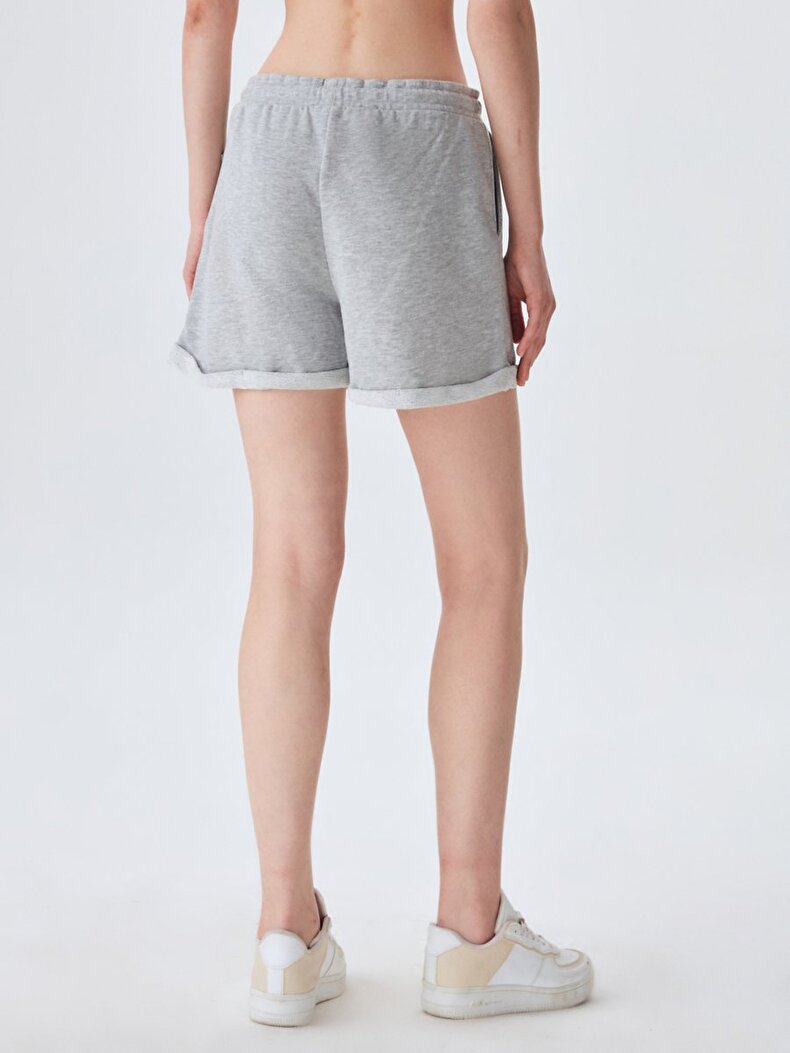 Short With Pockets Grijs Shorts