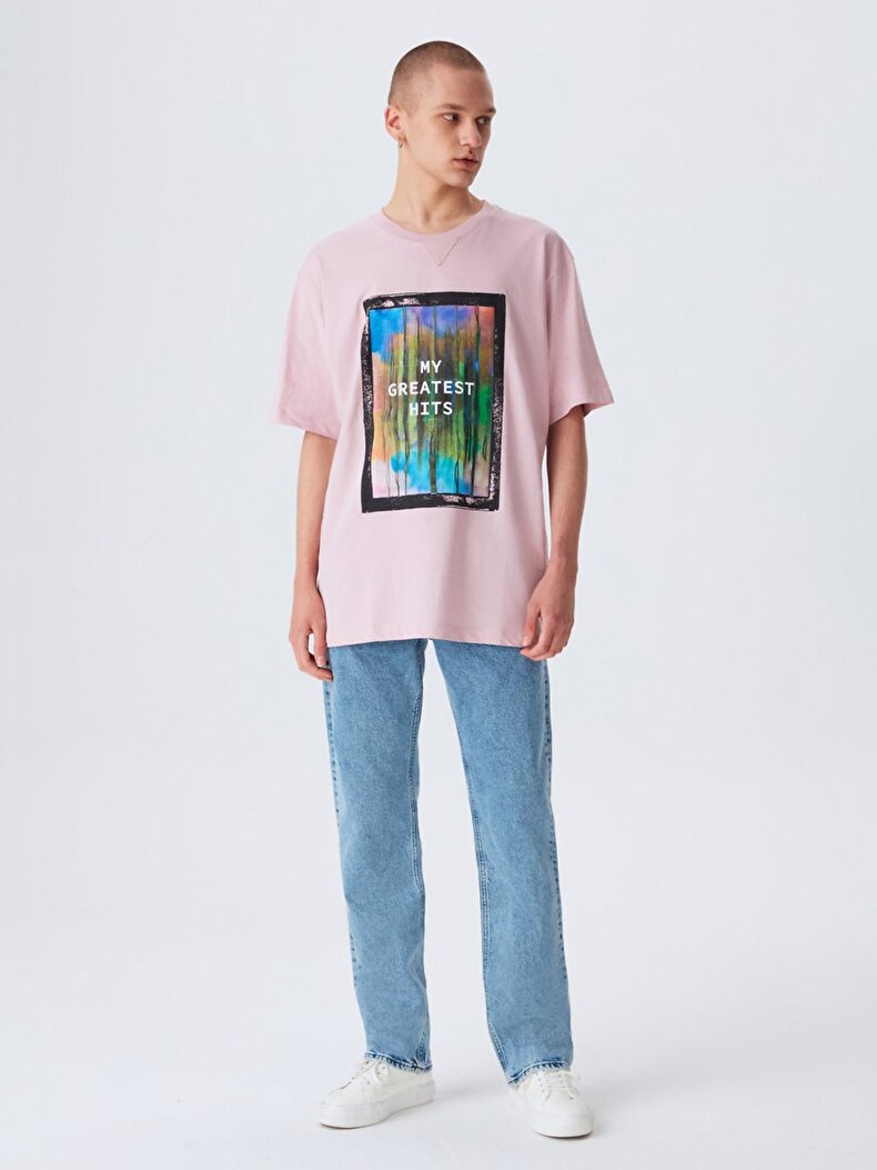 Loose Fit Graphic Print T-shirt