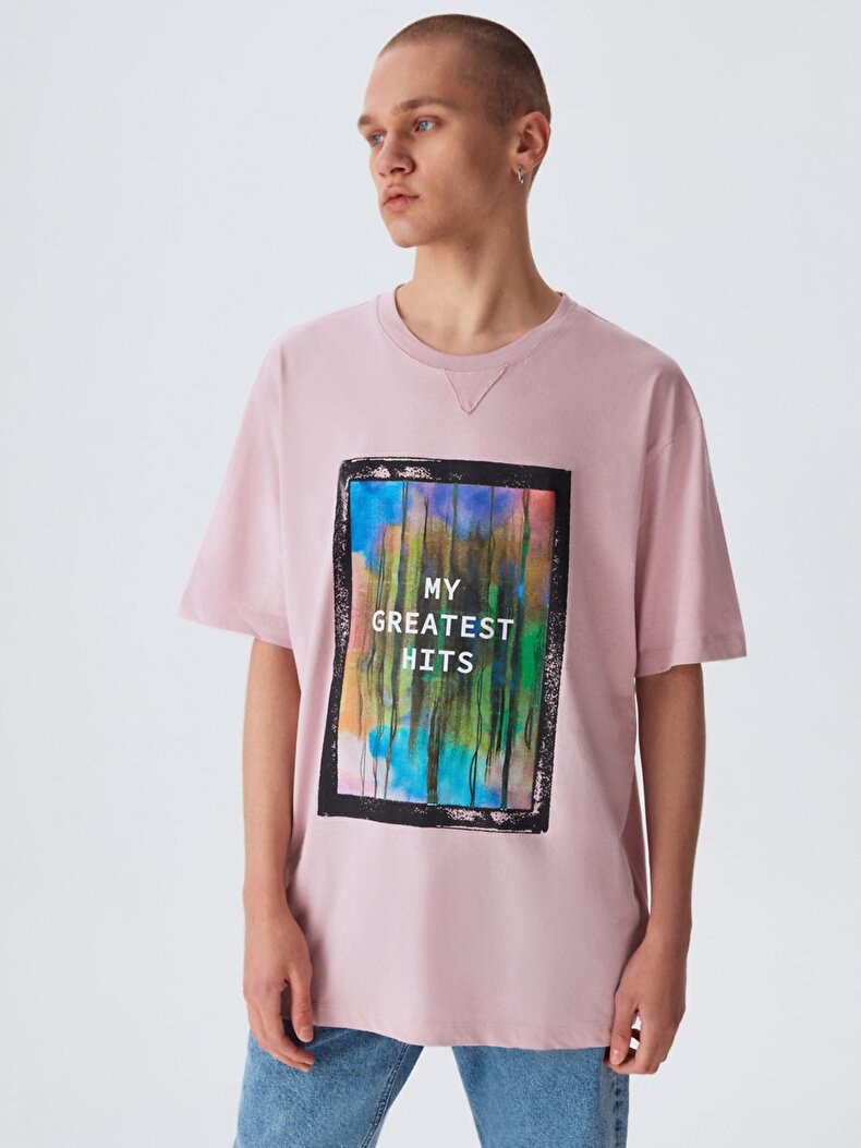 Loose Fit Graphic Print T-shirt