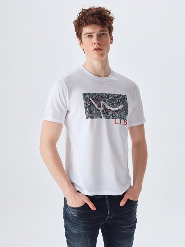Ltb Logo Weiss T-shirt