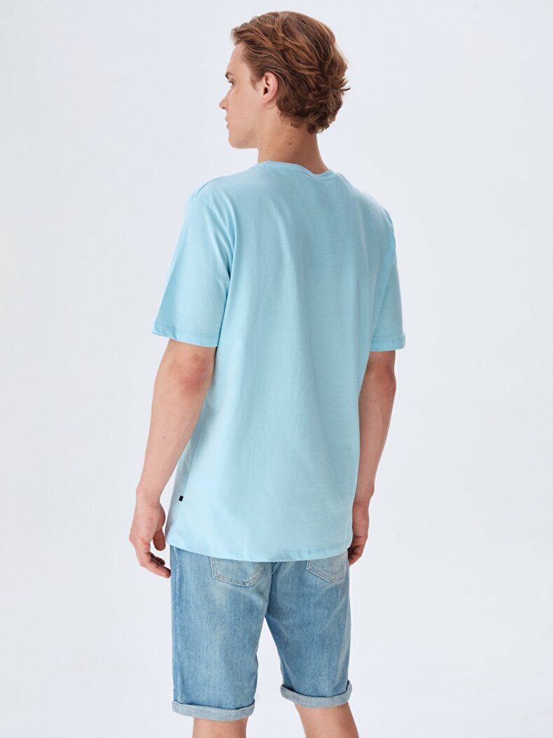 Print Written Blue