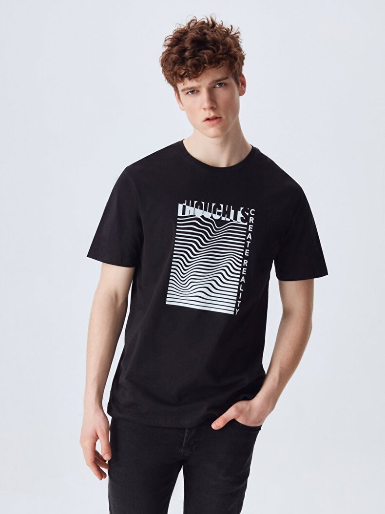 Schwarz T-shirt