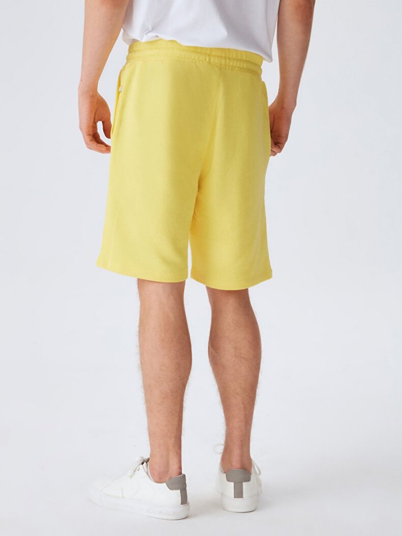 Written Yellow Shorts